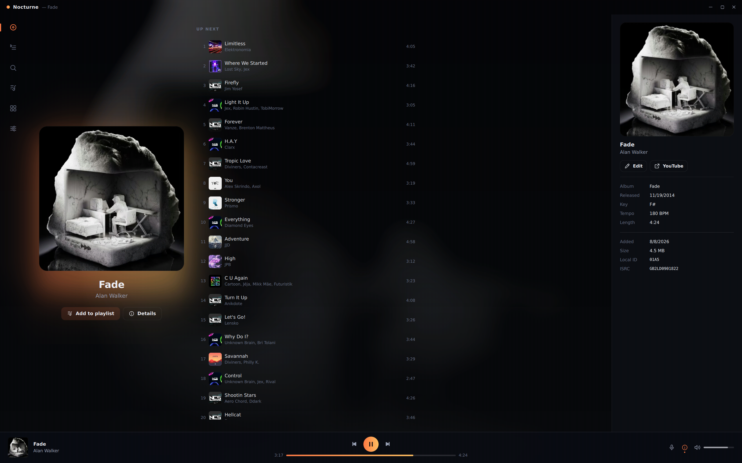 Kroma Player screenshot